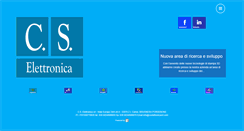 Desktop Screenshot of cselettronicasrl.com