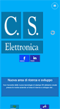 Mobile Screenshot of cselettronicasrl.com